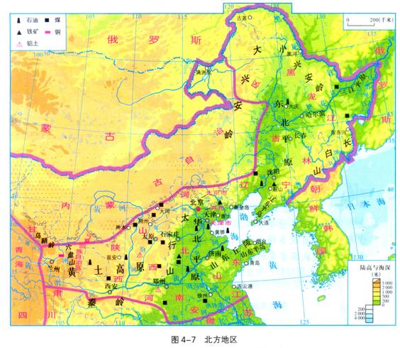 秦岭淮河线北方地区和南方地区