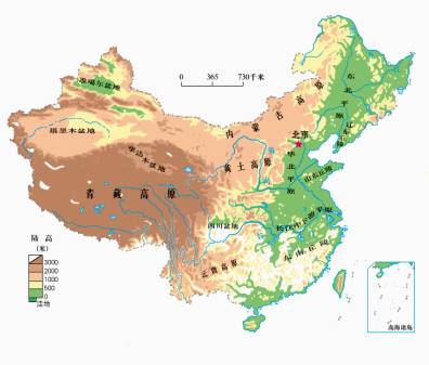 我国的四大高原 四大盆地 三大平原 的特征 四大盆地图片